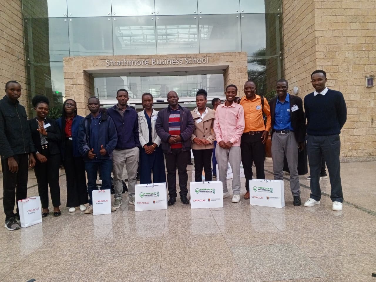 Triumph at the 2025 Oracle Green Tech Hackathon: KAFU Innovators Teams Shine